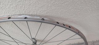 Rueda trasera tubular 36 radios