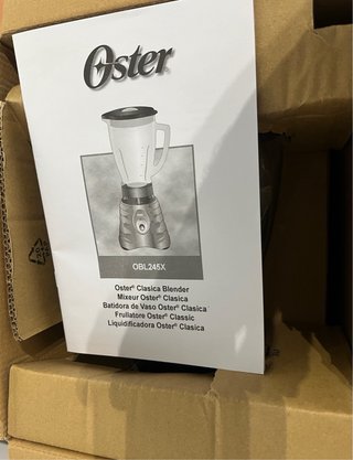 Batidora Oster Clásica OBL245X 600W
