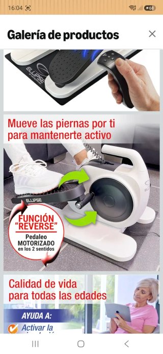 Pedales  digital Elípticos 2 veces usados.