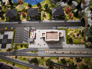 Maqueta Tren Escala N vía kato Digital