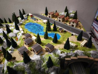 Maqueta Tren Escala N vía kato Digital