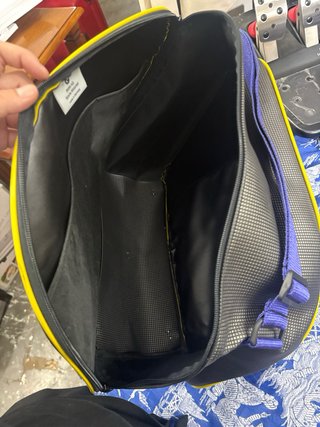 Bolsas BMW Negras con ribete amarillo