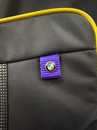 Bolsas BMW Negras con ribete amarillo