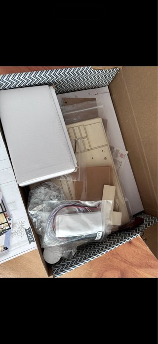 Maqueta DIY Casa Muebles Miniatura