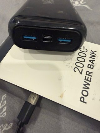 Power Bank 20000 mAh Negra