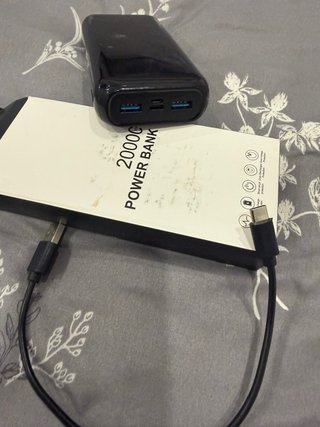 Power Bank 20000 mAh Negra
