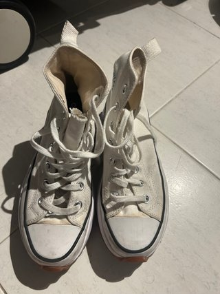Converse Plataforma Blancas