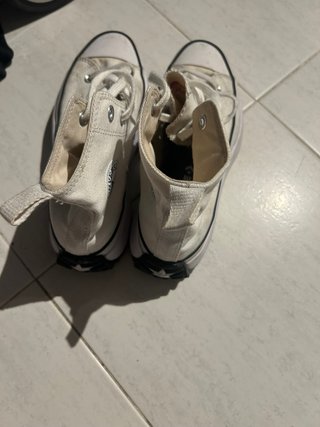 Converse Plataforma Blancas