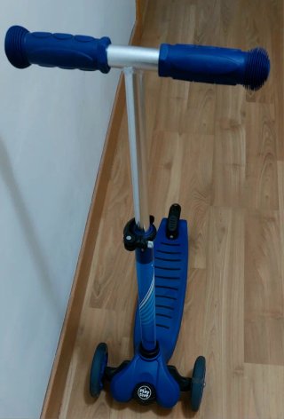 Patinete infantil 3 ruedas azul