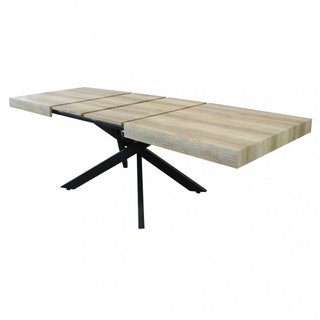 Tavolo Pranzo Allungabile 160/240cm Marrone chiaro