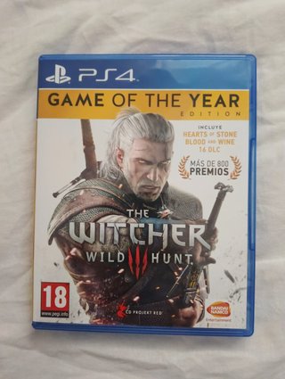 The Witcher III Wild Hunt GOTY PS4