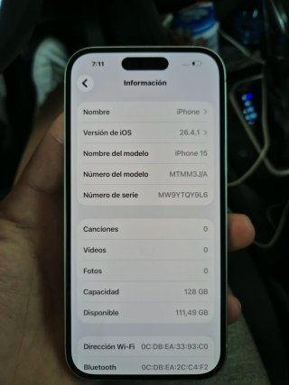 iPhone 15 128GB