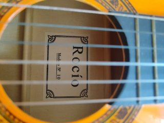 Guitarra Española Naranja