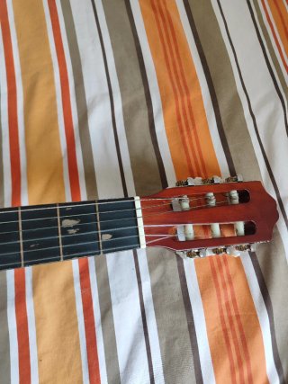 Guitarra Española Naranja