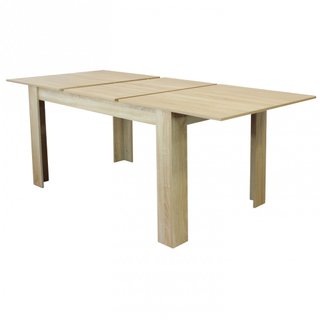 Tavolo Pranzo Allungabile 140/190cm Marrone Chiaro