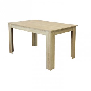 Tavolo Pranzo Allungabile 140/190cm Marrone Chiaro