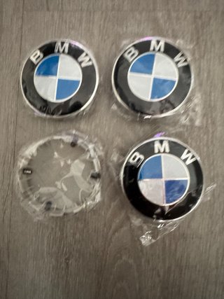 Tapacubos BMW 68mm (4 unidades)