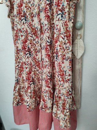 Vestido estampado floral