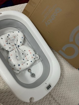 Bañera Plegable Bebé Flex Gris