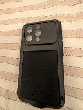 Funda LOVE MEI 360 para iPhone 16 Pro