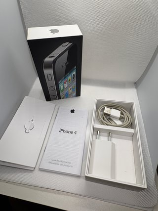 IPHONE 4 NEGRO CAJA ORIGINAL APPLE IPHONE VINTAGE