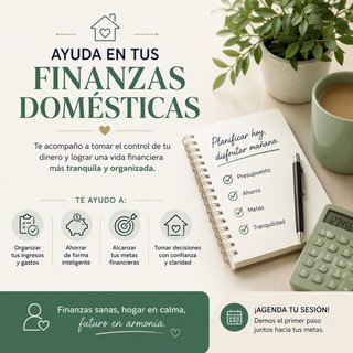Ayuda en tus finanzas domésticas