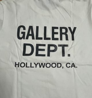 Camiseta Gallery Dept. Blanca