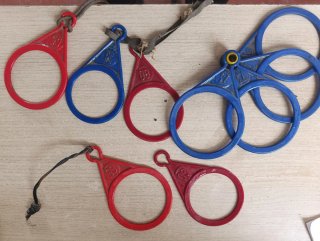Calibre Fruta Rojo y Azul
