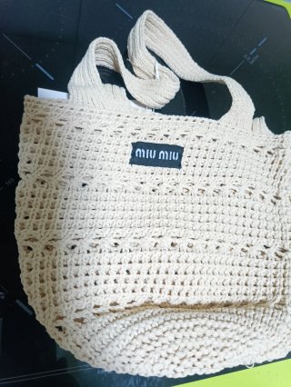 Bolso Miu Miu Beige Nuevo