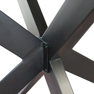Tavolo da Pranzo 160x90cm Moderno Gambe Metallo