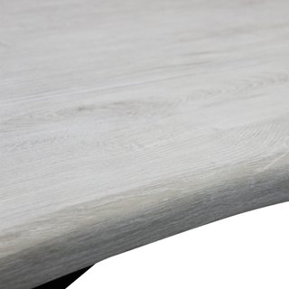 Tavolo da Pranzo 160x90cm Moderno Gambe Metallo