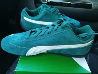 Zapatillas Puma Speedcat Og Verde/Blanco