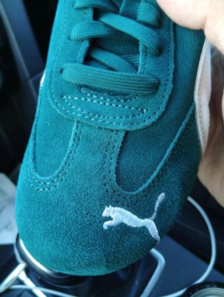 Zapatillas Puma Speedcat Og Verde/Blanco