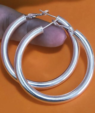 Aros grandes de 5/6cm de Plata925
