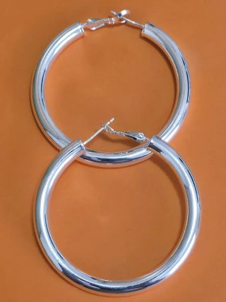 Aros grandes de 5/6cm de Plata925