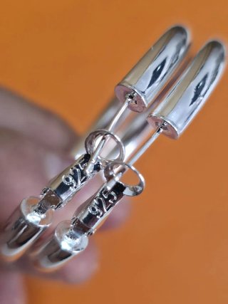 Aros grandes de 5/6cm de Plata925
