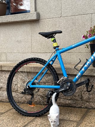 Bicicleta B-Twin Azul