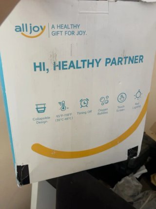 Masajeador Eléctrico Pies ALLJOY Blanco
