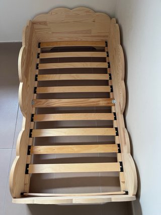 Cama Montessori Infantil 60x120 cm Madera