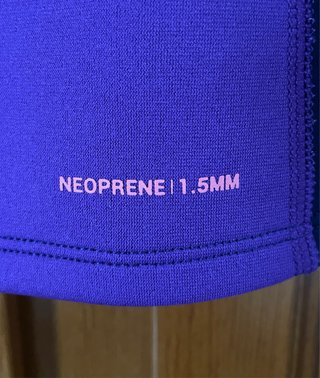 Traje neopreno Tribord morado/azul