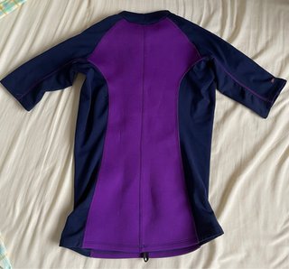 Traje neopreno Tribord morado/azul