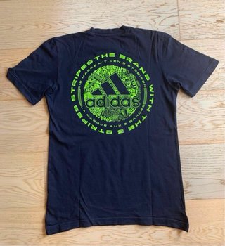 Camiseta Adidas Manga Corta Azul Marino