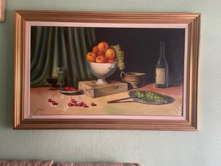 Cuadro grande bodegón