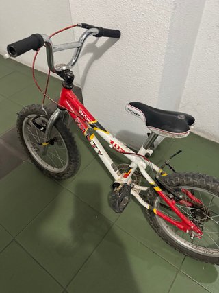 Bicicleta infantil Monty Roja