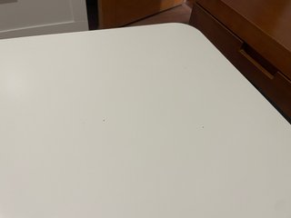 Mesa auxiliar blanca Tingby de Ikea