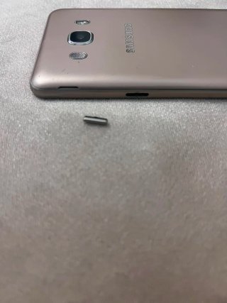Móvil Samsung Dorado