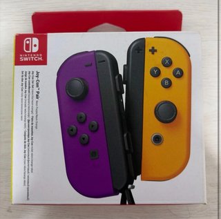Mandos Nintendo Switch Joy-Con Morado/Naranja