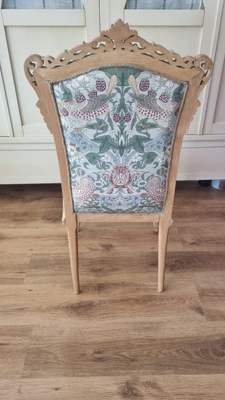 Silla Luis XV Provenzal Madera Tallada