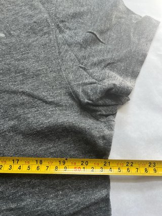 Abercrombie & Fitch Camiseta Algodón Gris Talla L