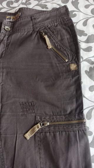 Pantalones cargo de algodón